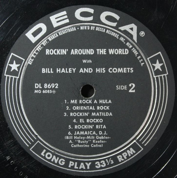 Bill Haley And His Comets - Rockin' Around The World (LP, Album)